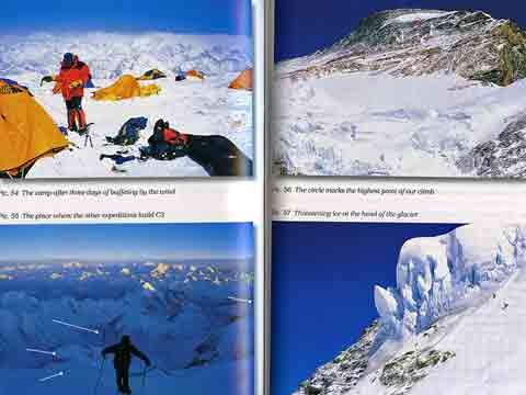 
Camp III After Storm, Camp III View Of Tibet, High Point Of Cho Oyu Climb, Ice Cliff - Everest & Oyu book
